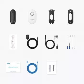 Campainha de vídeo Reolink D340W 5MP WLAN deteção de pessoas áudio bidirecional