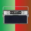 Rádio portátil MANTA RDI917PRO com Bluetooth e reprodução USB