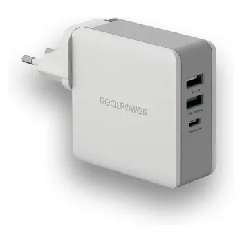 RealPower Carregador DeskCharge-65 Travel 65W