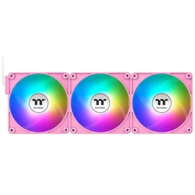 Thermaltake CT120 EX Reverse ARGB 120mm rosa pack de 3