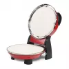 Máquina de pizza G3FERRARI G10032 – 1200 W, superfície de pedra, máx. 400 °C, pizza de 31 cm, temporizador mecânico, vermelho