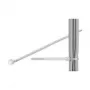 Abraçadeira de cabos standard, transparente - comprimento 280 mm largura 4,8 mm