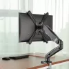 Adaptador de ecrã Maclean MC-899 Non VESA 13-27 75x75 100x100 máx. 8 kg, adaptador para ecrãs sem fixação padrão VESA LED LCD OLED