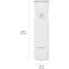 Máquina de vácuo ZWILLING FRESH & SAVE branco bomba, bateria 3,7 V, porta de carregamento Micro-USB, 190×50×50 mm, 330 g
