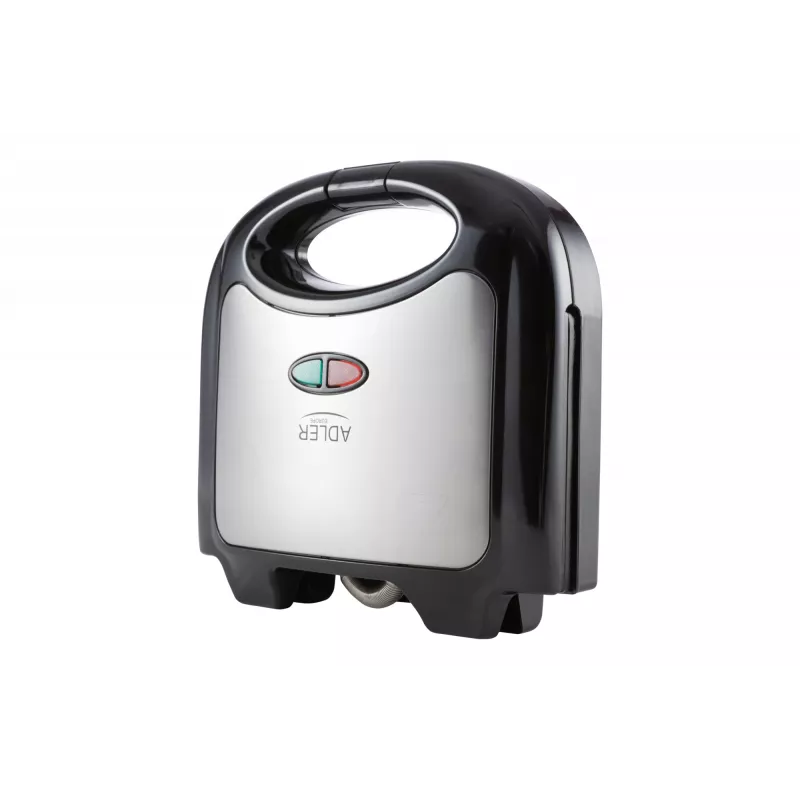 Máquina de sanduíches Adler AD 3015 750 W preto prateado