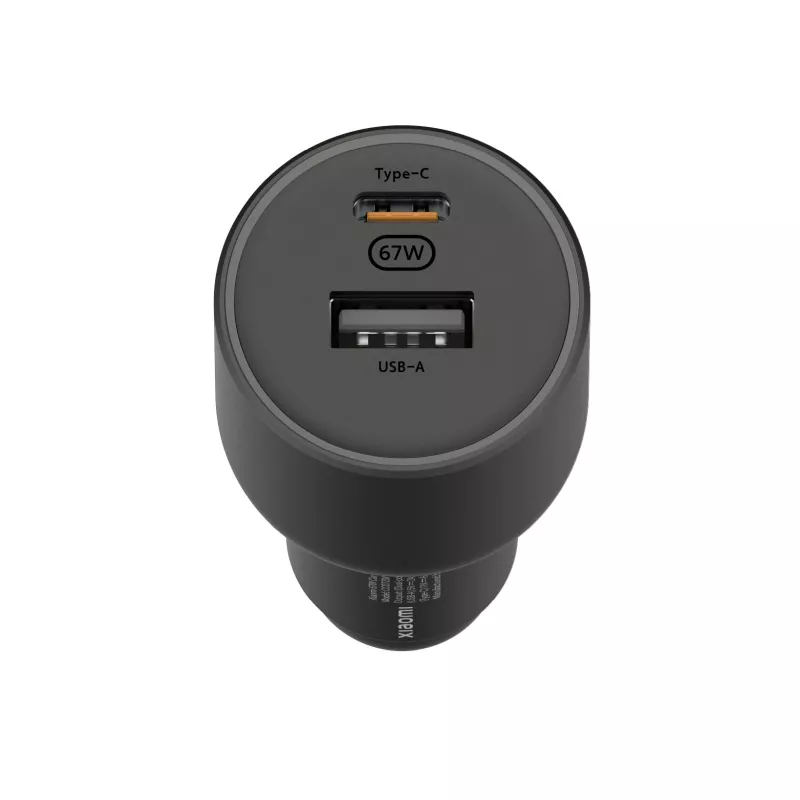 Xiaomi 43907 carregador para dispositivos móveis universal preto isqueiro automóvel