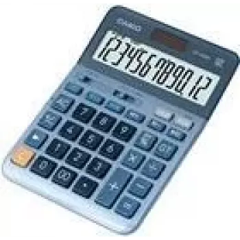Calculadora de secretária Casio DF-120EM azul