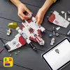 LEGO Star Wars V-19 Torrent Fighter 75432 conjunto de construção — 567 peças, 3 minifiguras, modelo de exposição e de brincar