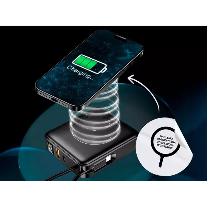 Carregador portátil Tracer Scout 10000 mAh MAG+PD+QC