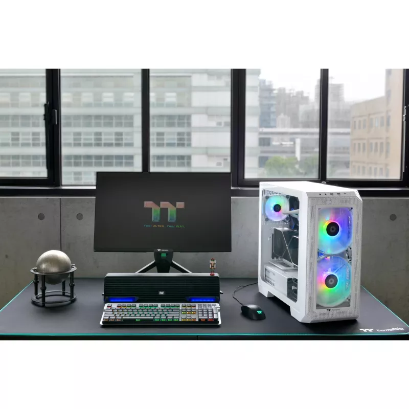 Caixa de PC Thermaltake View 300 MX Midi Tower branco