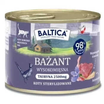 BALTICA sabores regionais Faisão - Alimento húmido para gatos - 185 g