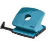 Perfurador de papel NOVUS B220 ColorID bright petrol, perfurador de mesa 2 furos