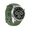 OnePlus Watch 3 Emerald Titanium smartwatch, 46 mm, AMOLED de 1,5 polegadas, GPS, bracelete de borracha verde