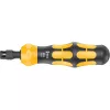 Chave de fendas de impacto 921 Kraftform Plus preto/amarelo, 1/4