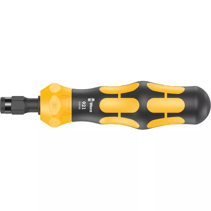 Chave de fendas de impacto 921 Kraftform Plus preto/amarelo, 1/4