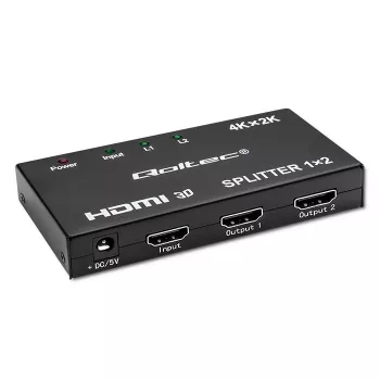 Splitter HDMI ativo 2 x HDMI 4Kx2K, 3,4 Gbit/s