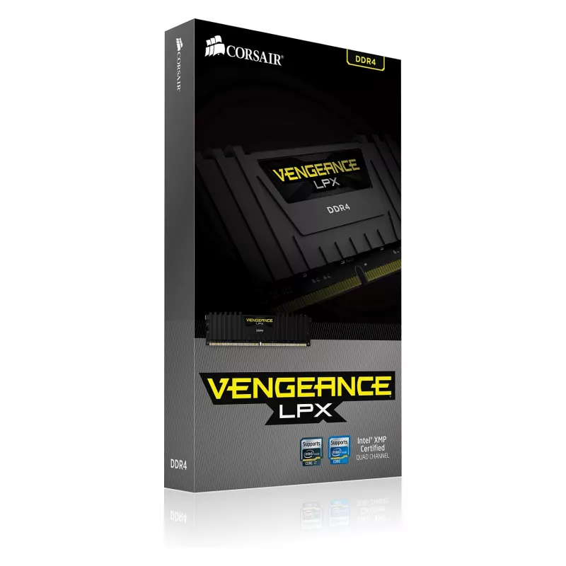 DDR4 Vengeance LPX 8GB/2400 preto CL14-16-16-31 1.20V XMP2.0