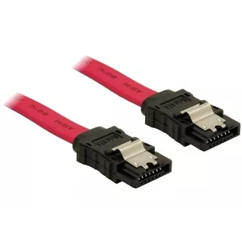Cabo SATA DeLOCK 84302 0,5 m vermelho