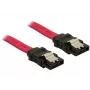 Cabo SATA DeLOCK 84302 0,5 m vermelho
