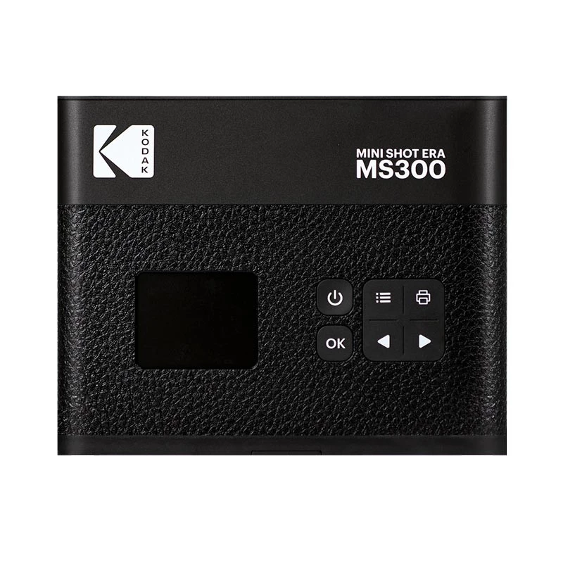 Máquina fotográfica instantânea Kodak Mini Shot 3 Era – preta, tecnologia de impressão 4Pass