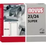 Agafas NOVUS 23/24, tiras com 1.000 agrafos para agrafadores compatíveis