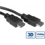 Cabo de vídeo/áudio/rede VALUE - HDMI - HDMI, 19 pinos (macho) - HDMI, 19 pinos (macho) - 2 m - Blindado - Preto (11.99.5732)