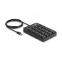 Teclado numérico DeLOCK 12108 USB preto 19 teclas 1,6 m cabo