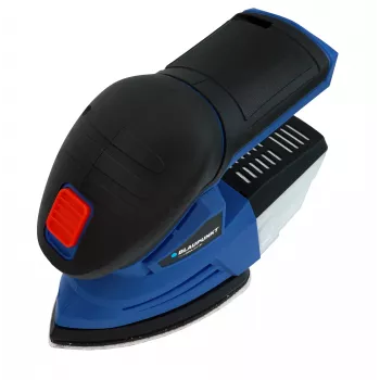 Lixadeira de detalhe BLAUPUNKT CO2010 18 V sem fios, manual para lixar pequenas superfícies