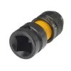 DEWALT | DT7508-QZ Adaptador de 1/2 Quadrado para 1/4 Hex para chave de impacto | Mandril