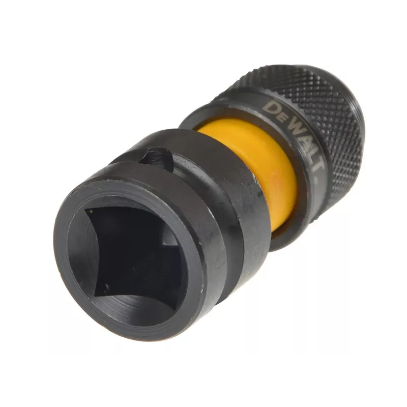 DEWALT | DT7508-QZ Adaptador de 1/2 Quadrado para 1/4 Hex para chave de impacto | Mandril