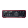 Interface de áudio Focusrite Scarlett Solo 4th Gen - 2 canais
