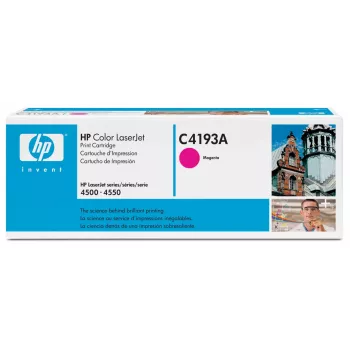 HP C4193A - Magenta - original - LaserJet - Cartucho de toner (C4193A) - para Color LaserJet 4500, 4500dn, 4500n, 4550, 4550DN, 4550HDN, 4550N (C4193A)