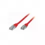 S/CONN 2m Cabo de rede RJ45 vermelho Cat6 S/FTP S-CONN 2m