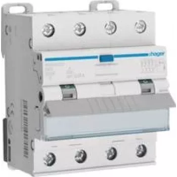Hager disjuntor diferencial miniatura 4P10kA B-20A 30mA tipo A ADX420D - Disjuntor miniatura (ADX420D)