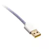 Cabo USB Ducky Premicord 1,8 m USB A USB C azul verde