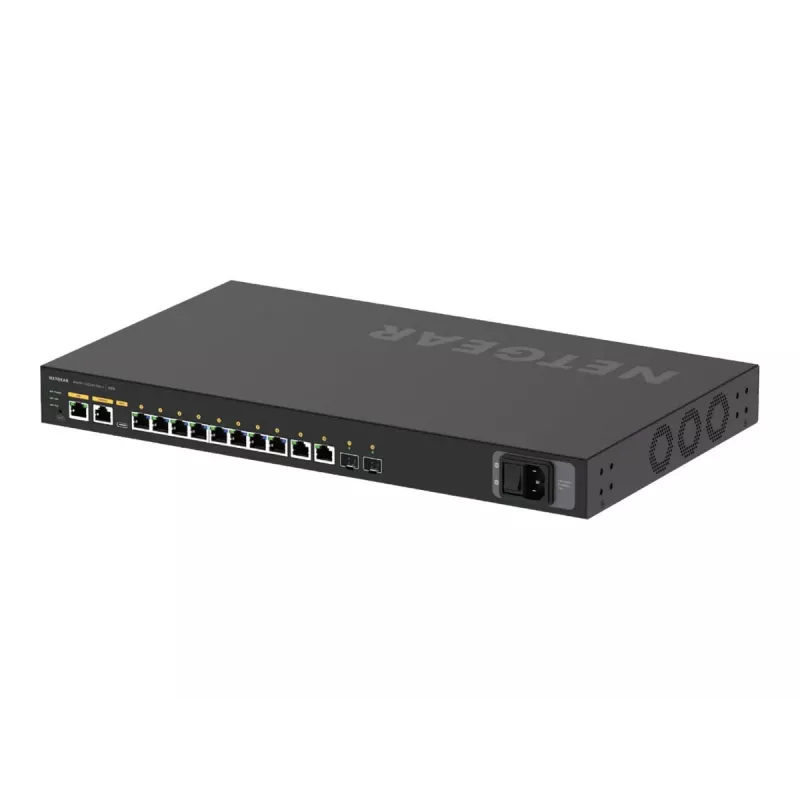 NETGEAR M4250-10G2XF-PoE++ Managed L2/L3 Gigabit Ethernet (10/100/1000) Power over Ethernet (PoE) 1U Preto