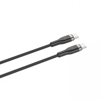 Cabo USB-C para USB-C FIXED FIXDB-CC2-BK — 2 m, 100 W, fixo não removível