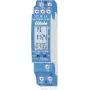 Temporizador Eltako SU12DBT/1+1-UC Bluetooth 2 canais, temporizador compacto para calha DIN
