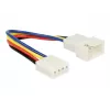 Cabo de alimentação interno DeLOCK 85360 0,1 m 4-Pin PWM