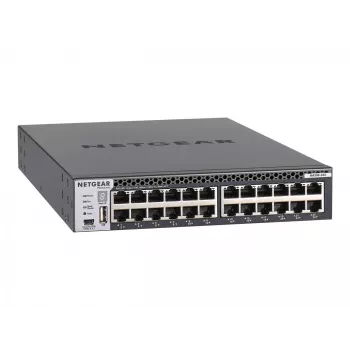 NETGEAR M4300-24X Gerido L3 10G Ethernet (100/1000/10000) 1U preto