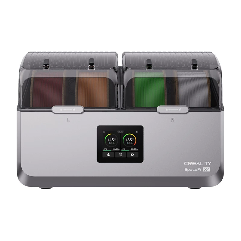 Secador de filamento Creality 4005010100 para impressora 3D — compatível com SpacePi X4, preto/cinzento, 1 unid.