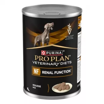 Alimento húmido para cães PURINA Pro Plan Veterinary Diets NF Renal Function terapêutico, porco, lata de 400 g
