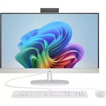 AIO HP 24-ct2450ng 23,8 FHD Ryzen AI 5 340 16GB/1TB SSD Win11 BX8Y9EA#ABD branco – layout do teclado possivelmente alemão