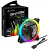 SHARKOON SHARK Blades 120mm ARGB Ventoinha para caixa - Preto