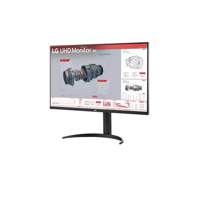 LG 32BR55UK-B | 31,5 polegadas | VA | UHD | 16:9 | 60 Hz | 4 ms | 3840 x 2160 píxeis | 250 cd/m² | Número de portas HDMI 2