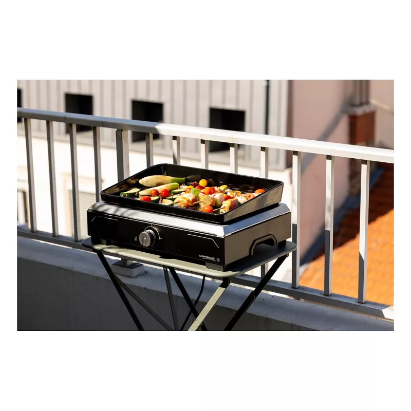 Grelhador de contacto Campingaz Plancha Electric 1 XD 2100 W preto