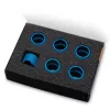 Anel de compressão EK Water Blocks EK-Quantum Torque pack de 6 STC 16 azul