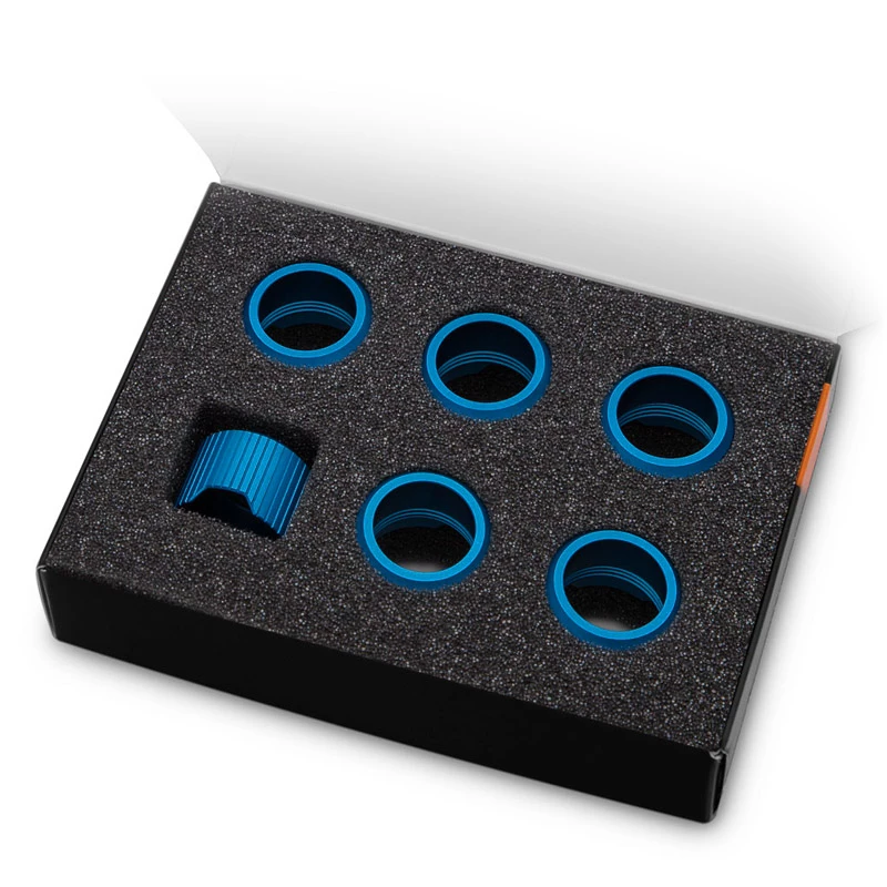 Anel de compressão EK Water Blocks EK-Quantum Torque pack de 6 STC 16 azul