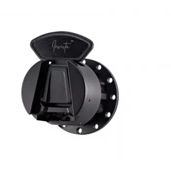 Adaptador Asetek Invicta QR USB-C preto – Adaptador de engate rápido para montagem Asetek Invicta