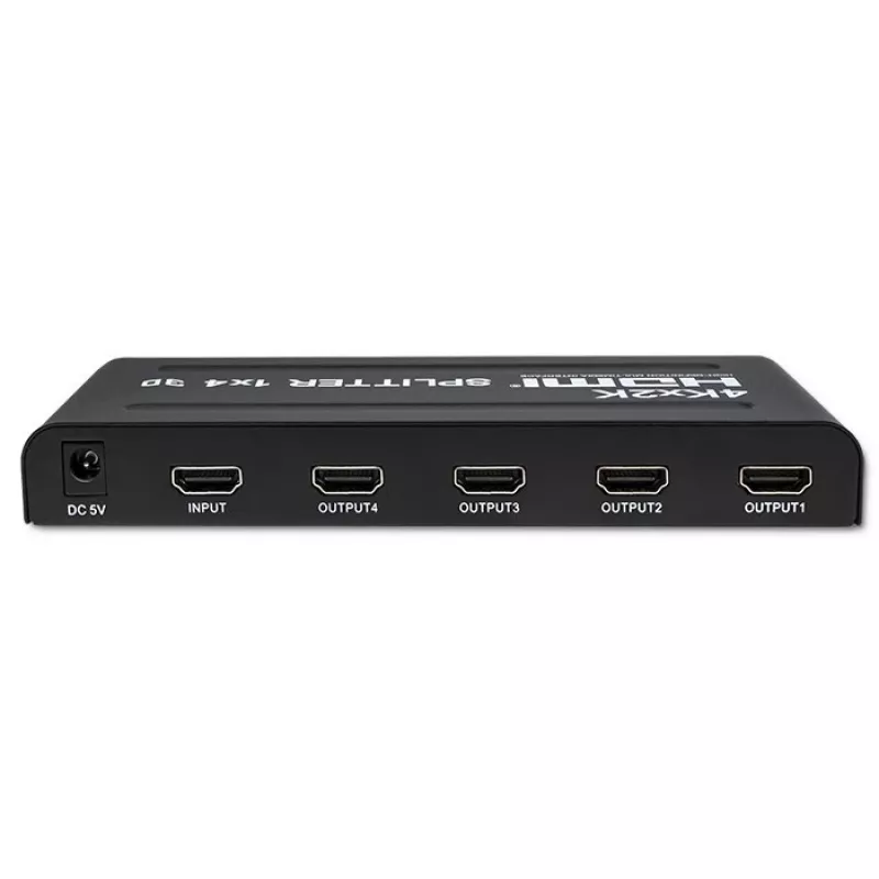 Qoltec 51798 Splitter HDMI ativo 4 x HDMI 4K x 2K | 3,4 Gbit/s